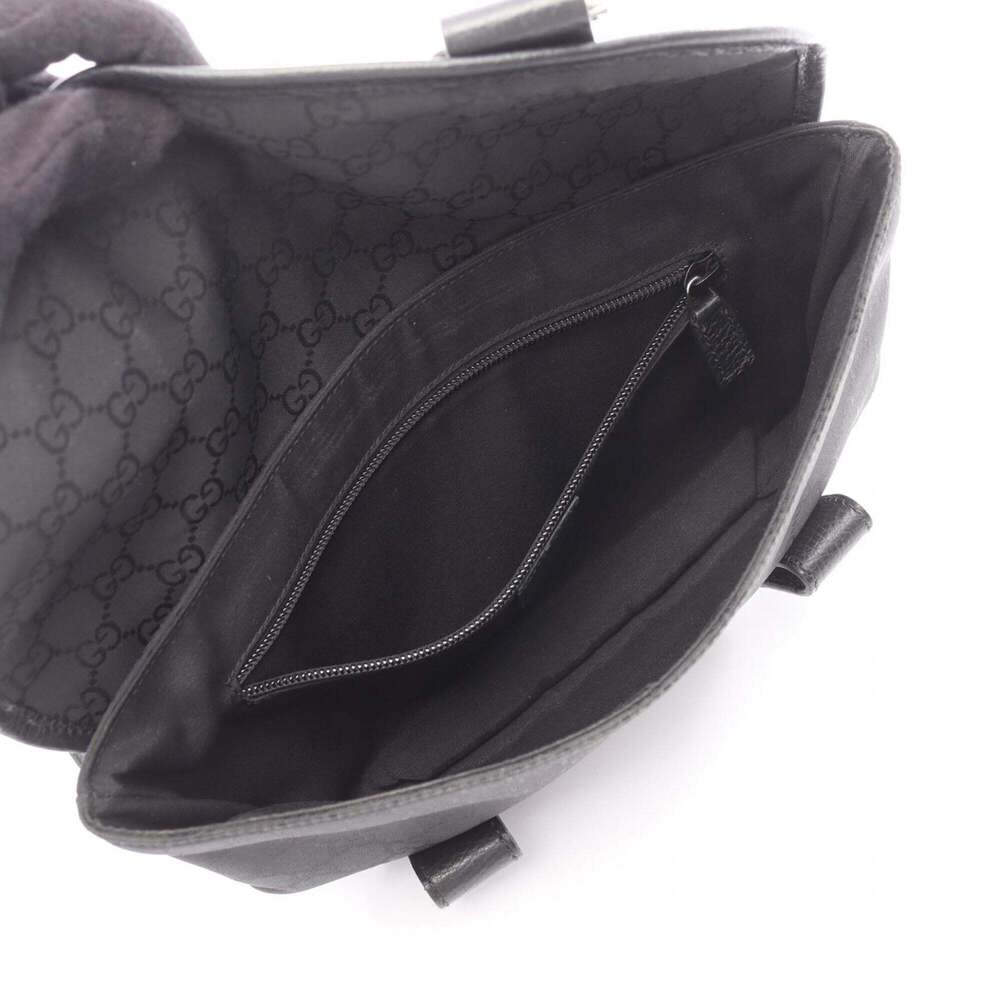 GUCCI Black Leather Fanny Pack - Picture 3 of 9